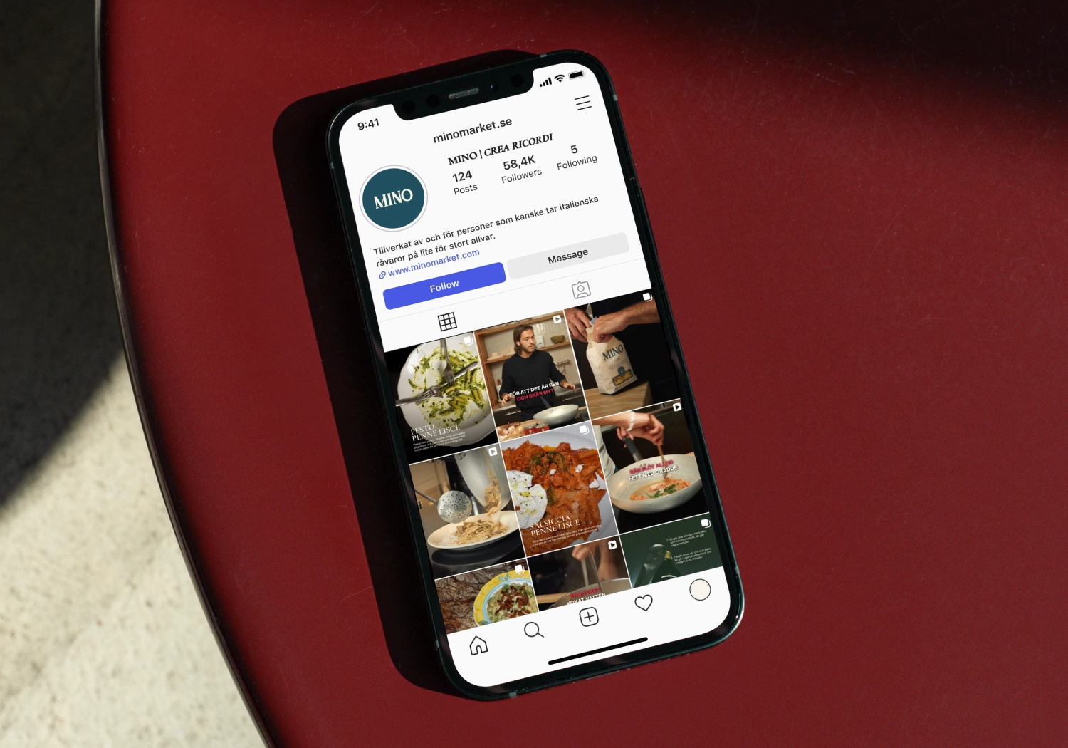 Mino – Content & Social