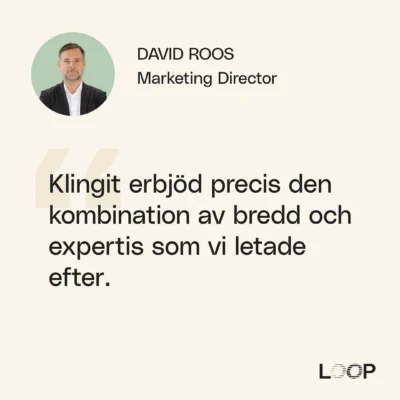 Kundomdöme om att arbeta med Klingit