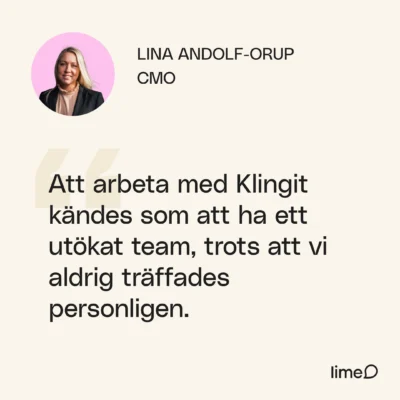 Kundomdöme om att arbeta med Klingit